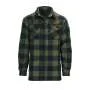 Chemise de bûcheron à carreaux Noir/Vert - Longhorn 135301