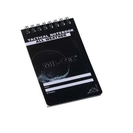 Carnet Étanche Tactical 10x15cm