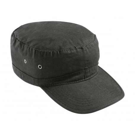Casquette US Ripstop Coton Noir CityGuard