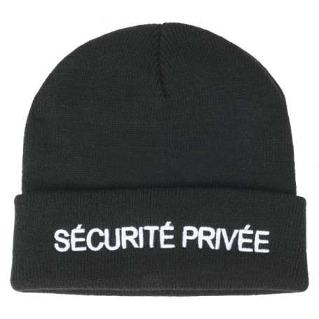 Bonnet Sécurité Privée CityGuard