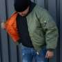 Blouson Bombers MA1 Vert FOSTEX 1214011