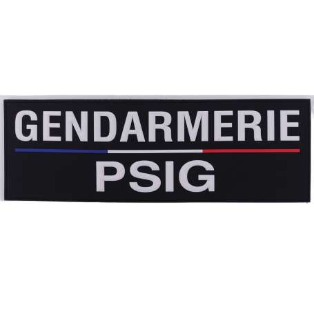 Flap PVC Gendarmerie PSIG 10 × 3 cm