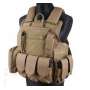 Gilet Porte-Plaque type CIRAS Tan - Tactical OPS ST44102