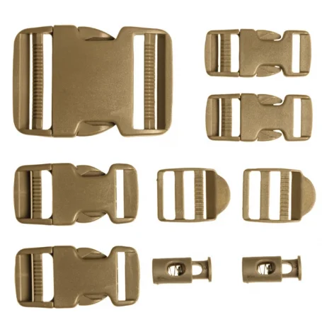 Kit Boucles 9 Pièces Coyote - Mil-Tec 13458005