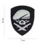 Patch 3D PVC US Special forces skull ranger glow - 101 Inc. 20039