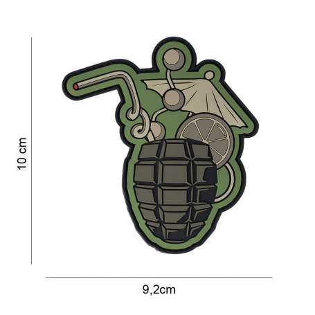 Patch 3D PVC Grenade Cocktail - 101 Inc. 13057