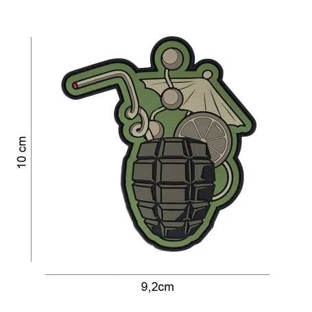 Patch 3D PVC Grenade Cocktail - 101 Inc. 13057