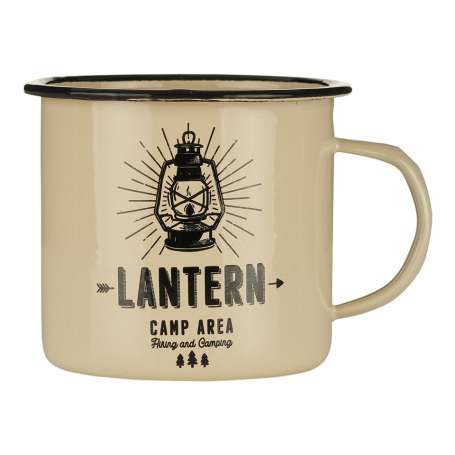 Tasse en émail Outdoor Lantern 500ml - Fosco