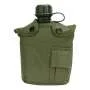 Gourde US 1L avec sa housse vert - Fosco 341104
