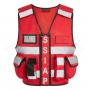 Gilet Tactic THOR SSIAP rouge - VVS