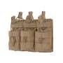 Porte-Chargeur Triple Stacker 5.56/HK416/M4/AR15 Coyote - 8Fields M51613094-TN