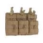 Porte-Chargeur Triple Stacker 5.56/HK416/M4/AR15 Coyote - 8Fields M51613094-TN