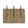 Porte-Chargeur Triple Stacker 5.56/HK416/M4/AR15 Coyote - 8Fields M51613094-TN