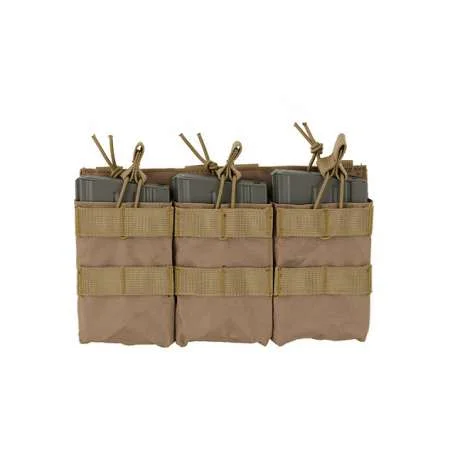 Porte-Chargeur Triple Open TOP 7.62/Scar-H/M14/SR25 Coyote - 8Fields M51613110-TN
