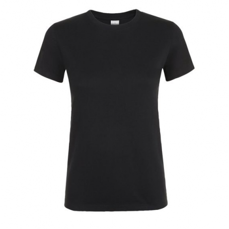 T-Shirt REGENT Femme Noir SOLS-01825-309