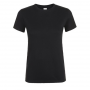 T-Shirt REGENT Femme Noir SOLS-01825-309