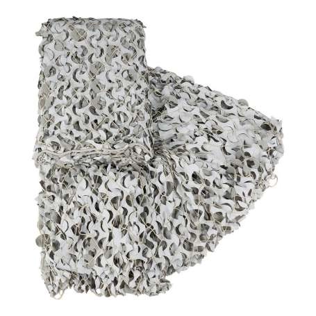 Filet de Camouflage BASIC MILITARY Blanc 3 x 6m