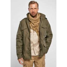 Veste M65 US avec Doublure Amovible Vert OD Brandit