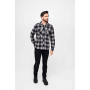 Chemise Check Shirt Gris/Noir Brandit