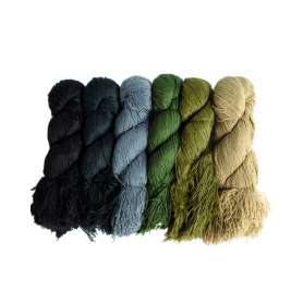 Camouflage thread set for Ghillie 7 Colors