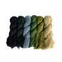 Camouflage thread set for Ghillie 7 Colors