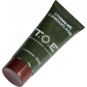 Tube of A10® Brown Camouflage Cream
