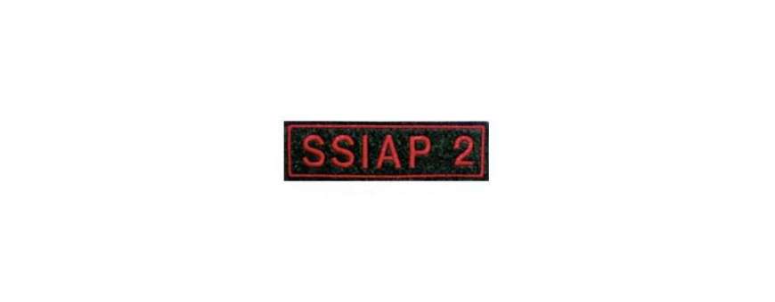 SSIAP fire safety scratch patch